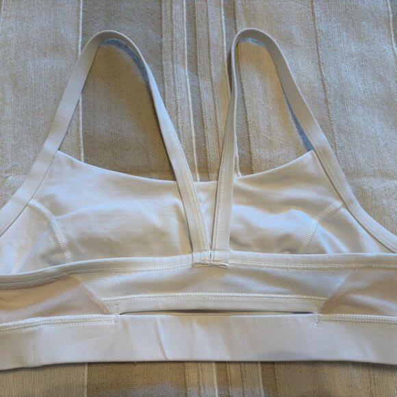 Lululemon Wunder Train Sports Bra — White, Size S — Excellent, Nearly New - Picture 5 of 5
